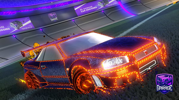 A Rocket League car design from HirAlpha