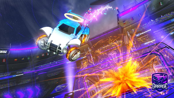 A Rocket League car design from brownninjabacon