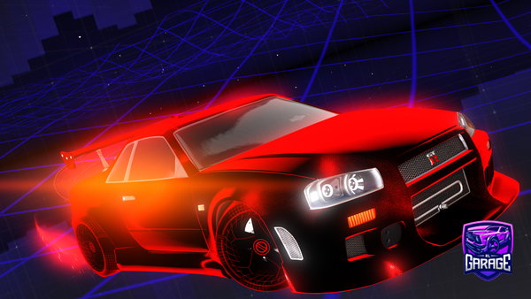 A Rocket League car design from jani_RL
