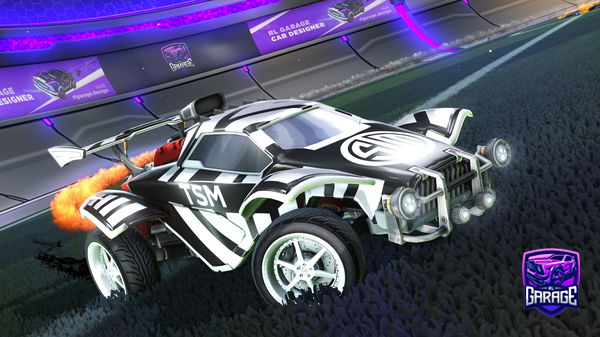 A Rocket League car design from ReviloFX