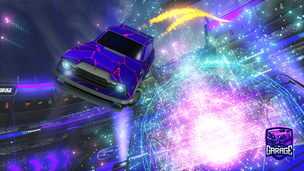 A Rocket League car design from Yamiisama7