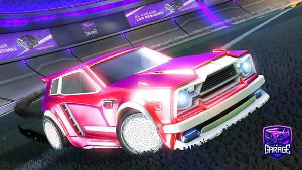 A Rocket League car design from Foxgamingv2