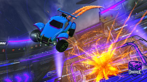 A Rocket League car design from LucaPuxa