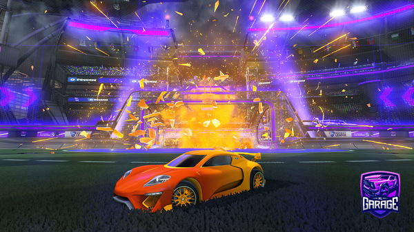 A Rocket League car design from KingdomK_