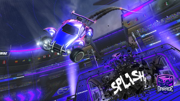 A Rocket League car design from Hanneso