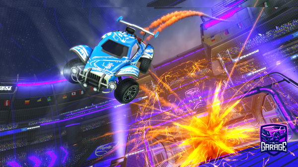 A Rocket League car design from Rawlsex