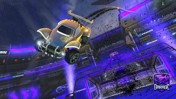 A Rocket League car design from xRxffyGLXY
