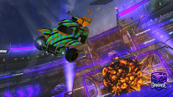A Rocket League car design from Deamone