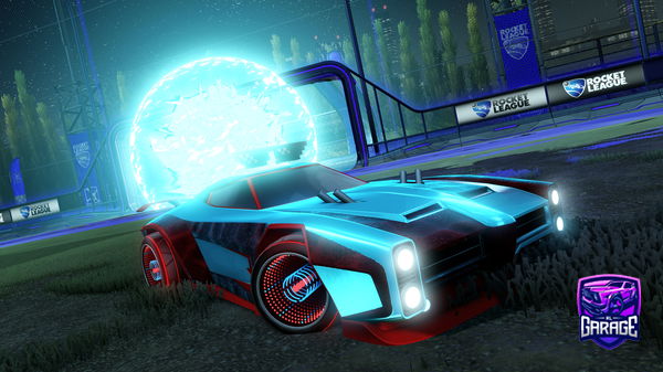 A Rocket League car design from Meliz001