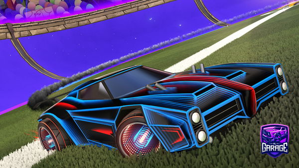 A Rocket League car design from airoisinuse