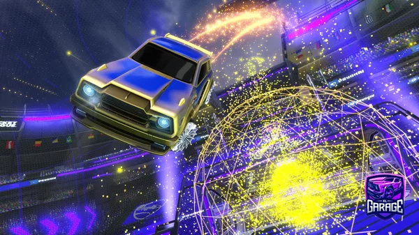 A Rocket League car design from Ilovemarekcai