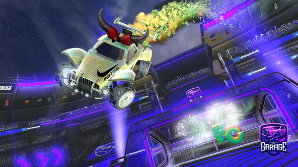 A Rocket League car design from howlinn121