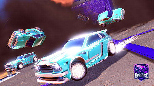 A Rocket League car design from Outdrive