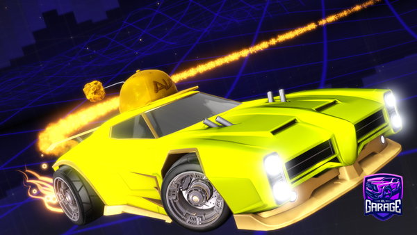 A Rocket League car design from unskippable_ad