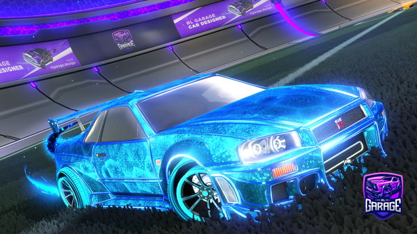 A Rocket League car design from darklem_77