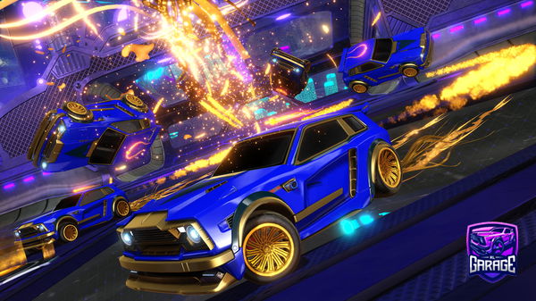 A Rocket League car design from Joshbarker