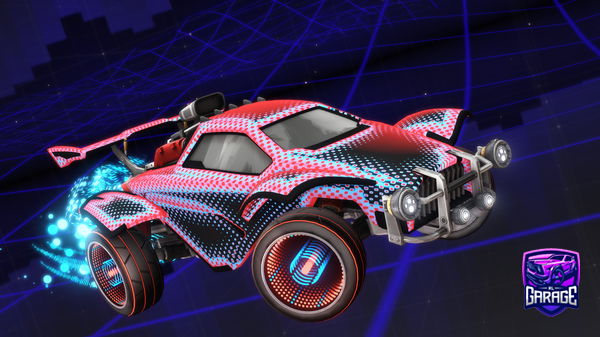 A Rocket League car design from pk28_21