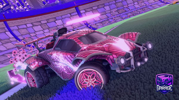 A Rocket League car design from Spintobeans