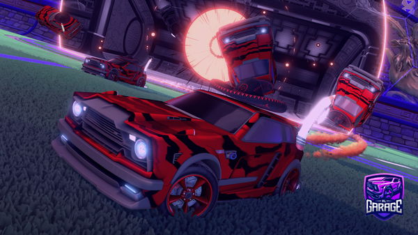 A Rocket League car design from Crissy