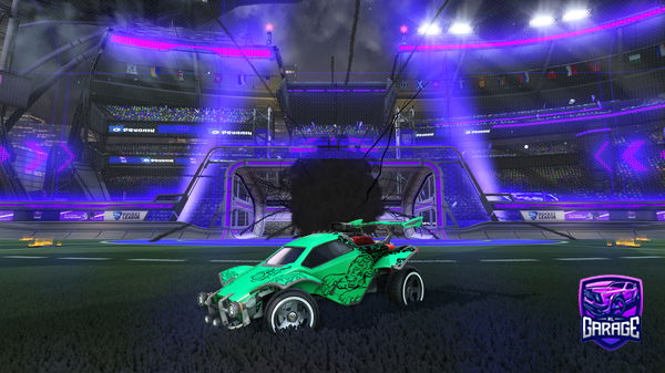 A Rocket League car design from evangelism