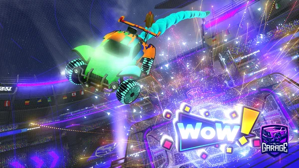 A Rocket League car design from qwertyasdfghjkl2077