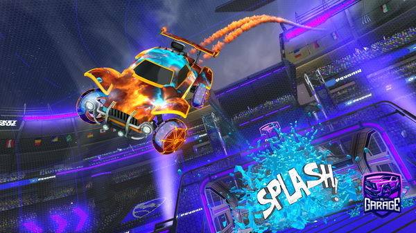 A Rocket League car design from belucawhale