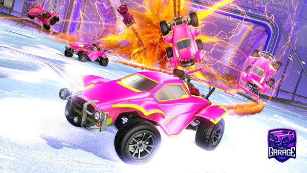 A Rocket League car design from whiteoctane12345