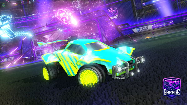 A Rocket League car design from Yousef93746