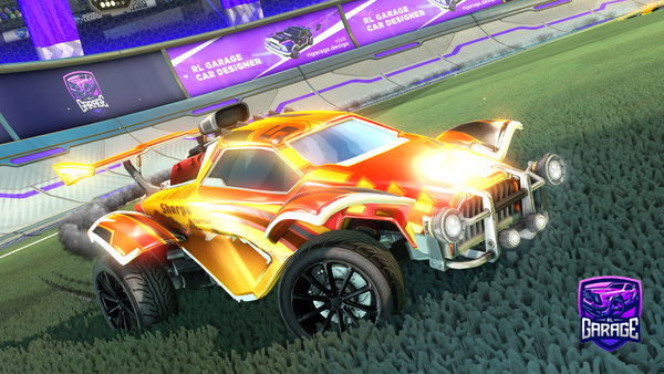 A Rocket League car design from MichWithAnAitch