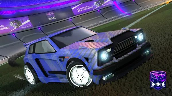 A Rocket League car design from KhiJ18