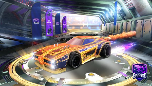 A Rocket League car design from raycbes