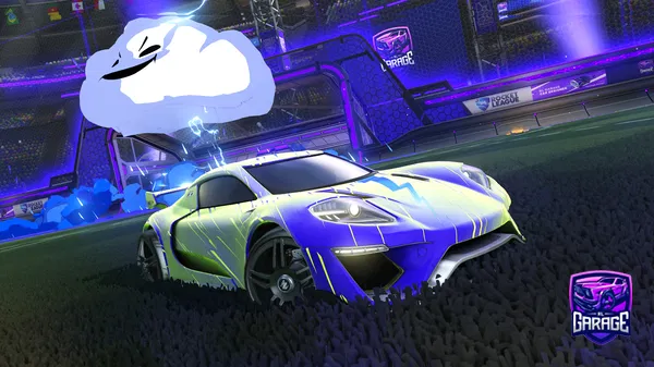 A Rocket League car design from Litkitten