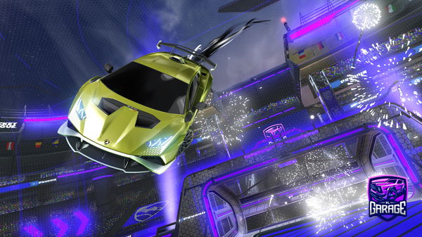 A Rocket League car design from FVgg-Terrier