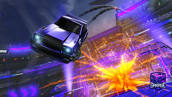 A Rocket League car design from DybalaGrosser