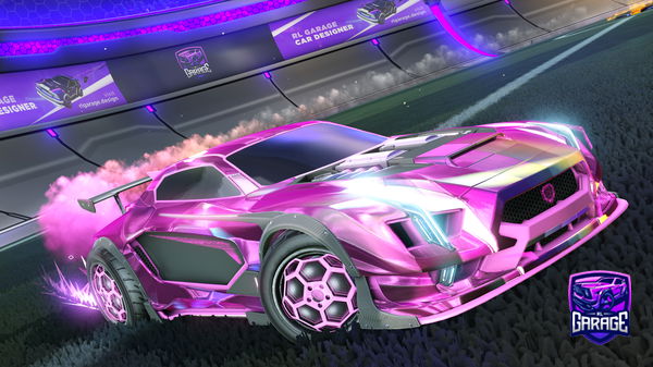 A Rocket League car design from Evound