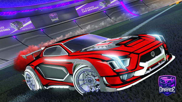 A Rocket League car design from Callau