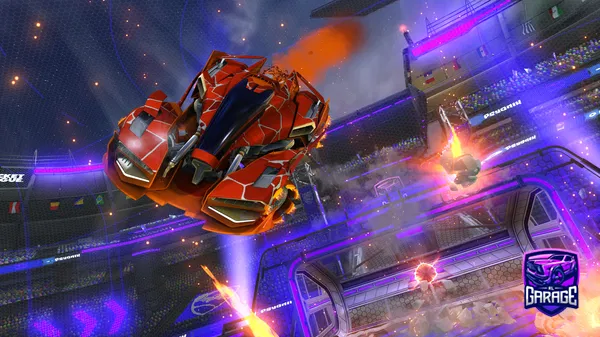 A Rocket League car design from Melanosia