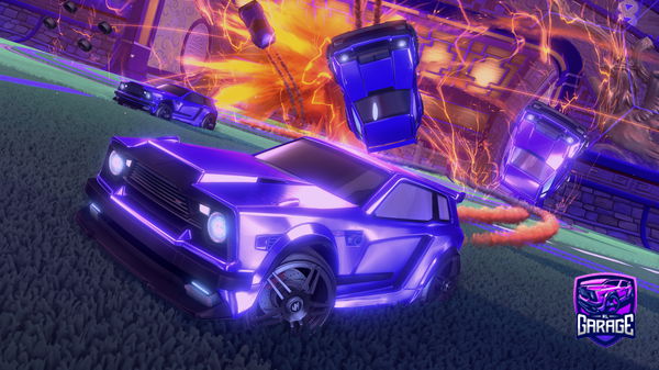 A Rocket League car design from brazabedo