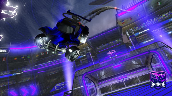 A Rocket League car design from OmX3MK
