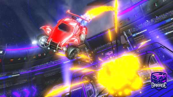 A Rocket League car design from Hejohubi