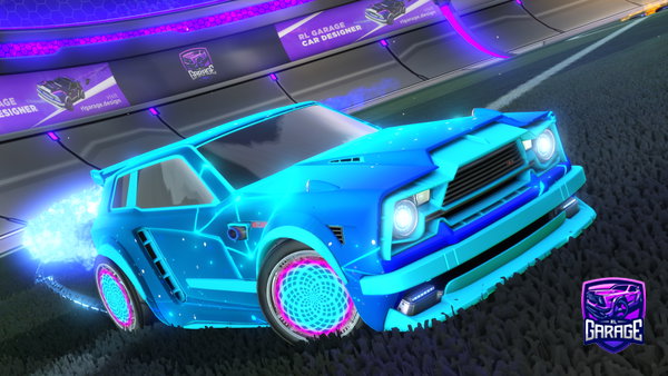 A Rocket League car design from King_Fede