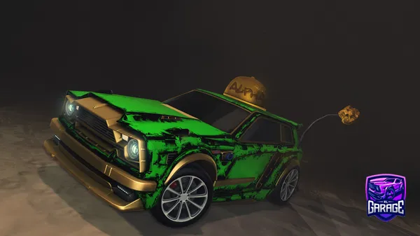 A Rocket League car design from TirthDJ