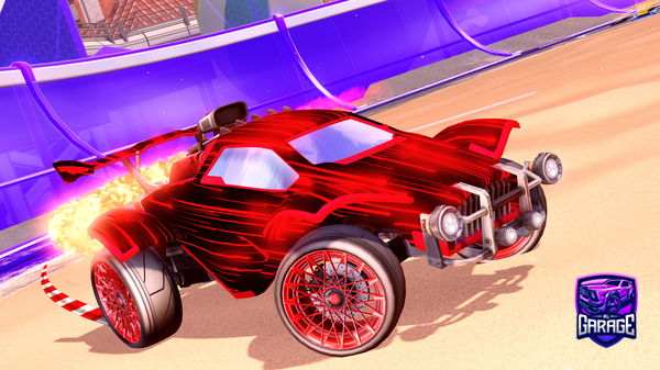 A Rocket League car design from kellentree