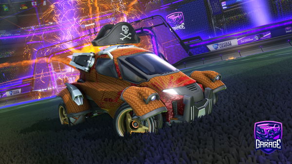 A Rocket League car design from Topeeez