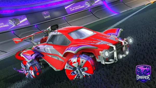 A Rocket League car design from CrspyChkn