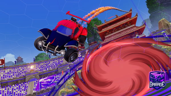 A Rocket League car design from Mongoleitor_XD