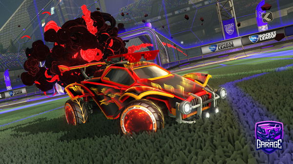 A Rocket League car design from JXN92