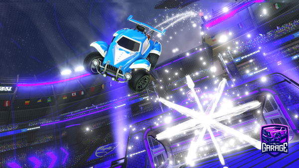 A Rocket League car design from zynxygboye