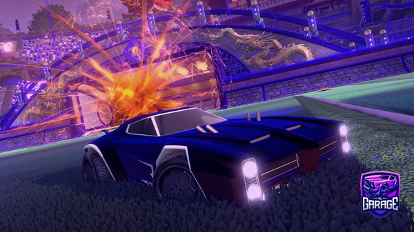 A Rocket League car design from Twitch-Lightcsfn