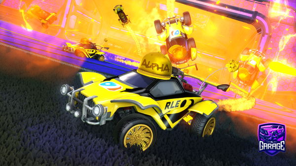 A Rocket League car design from D_A_Y